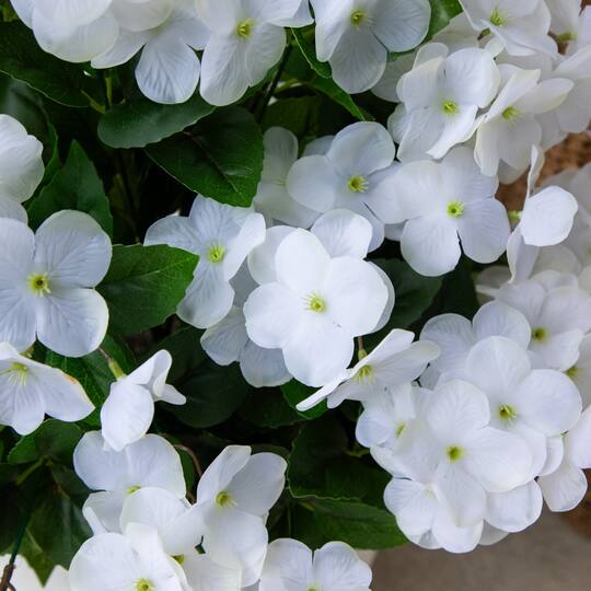 19" UV Resistant Artificial Hydrangea Bushes